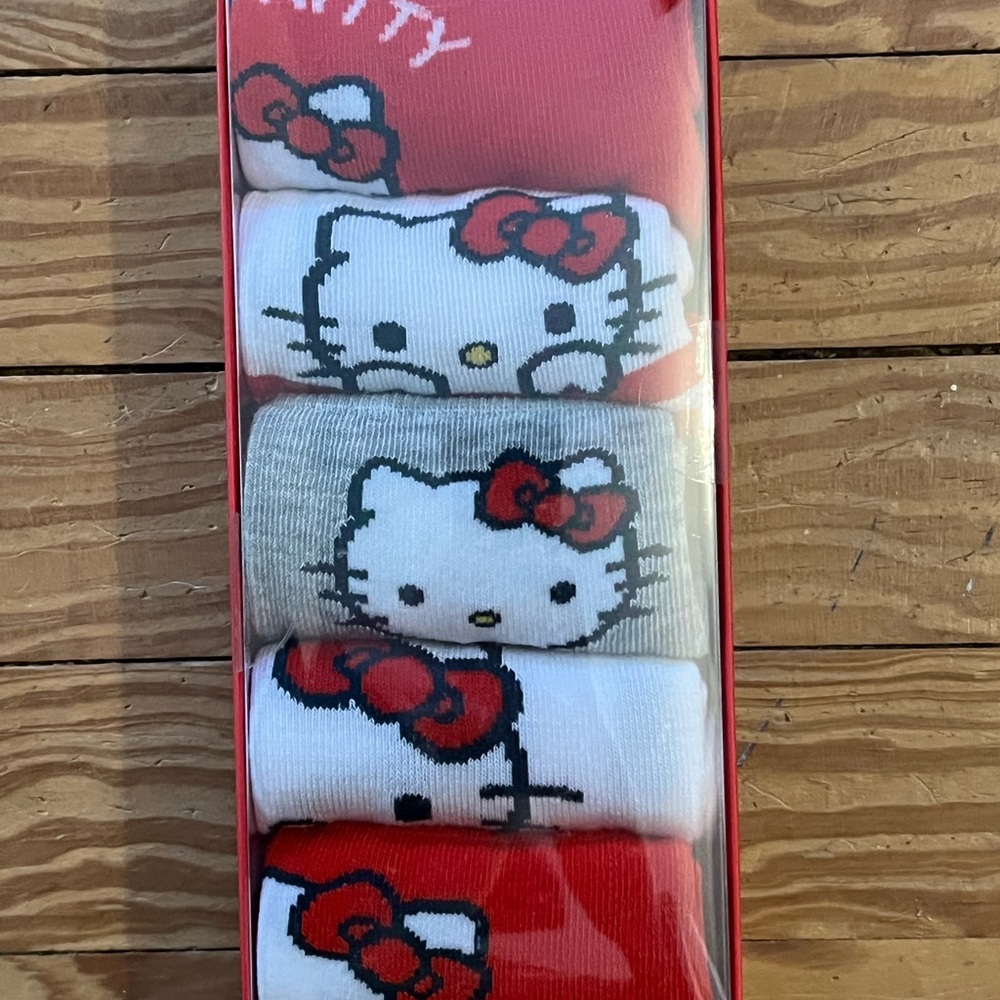 Never worn Hello Kitty Crew Socks